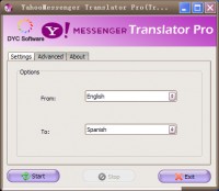   Yahoo Messenger Translator Pro