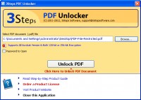   3Steps PDF Unlocker