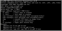 Скачать бесплатно VeryPDF PDF Font Extractor Command Line