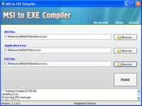   MSI to EXE Compiler