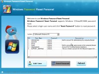   Windows Password Recovery Personal