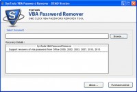   Quick Visual Basic Password Remover
