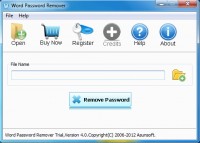   Word Password Remover Tool