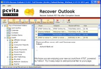   Recover PST in Outlook 2007