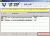   Add PST Folder to Outlook 2007