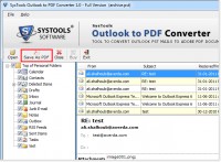   Converting Entire PST files to PDF