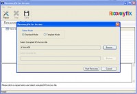   MS Access Recovery