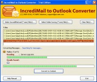   Incredimail to Outlook Converter