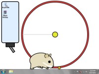   Interactive Hamster Desktop Wallpaper