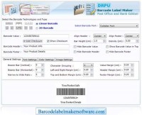   Postal Barcode Label Maker