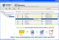   Restore Windows XP Corrupt Backup File