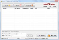   AdroitPDF Locker Tool