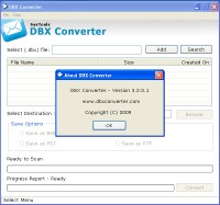   Easy DBX to PST Converter