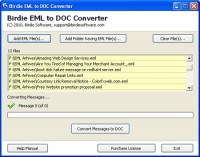   Convert EML to DOC