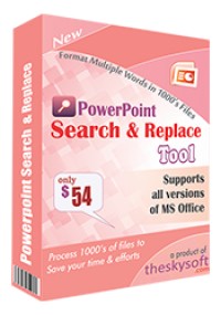   PowerPoint Search and Replace Tool