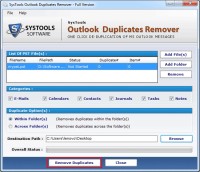   Remove Duplicate Emails in Outlook 2010