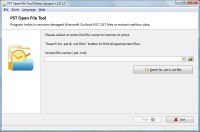   PST Open File Tool
