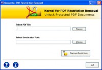   PDF Unlocker Tool