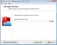   PDF Open File Tool