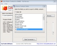   Import Lotus Notes Contacts to Gmail