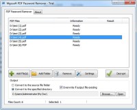   Mgosoft PDF Password Remover
