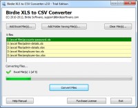   Convert XLS to CSV