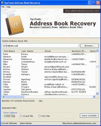   Recover Several OST Contacts