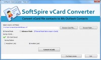   Transfer VCF Contacts to Outlook