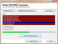   Save DOC to PDF File