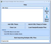 Скачать бесплатно Excel Import Multiple XML Files Software