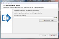   OST to PST Converter Toolbox