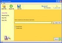   Access MDB File Repair