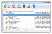   PCMate Free Startup Manager