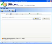   Lotus Notes NSF file conversion