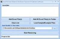   Excel Remove Sheet & Workbook Password Protection Software
