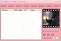   Ez MPEG To WMV Converter