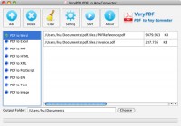   VeryPDF PDF to Any Converter for Mac