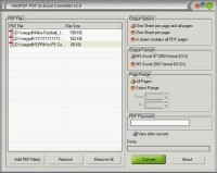   PDF to XLS Converter