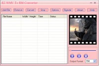   EZ WMV To RM Converter