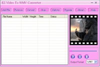   EZ Video To WMV Converter