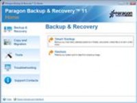   Paragon Backup Recovery Home