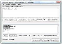   Get Extract Email PDF File Software to get emails from Multiple PDF Documents Software