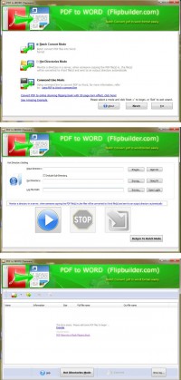   FlipBuilder PDF to Word Freeware