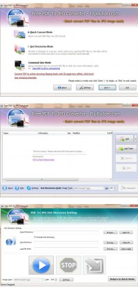   FlipBuilder PDF to JPG Freeware